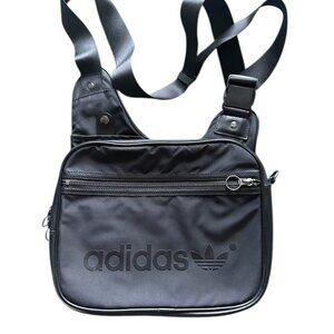Adidas Blue Version Shoulder Sling Bag in black like new